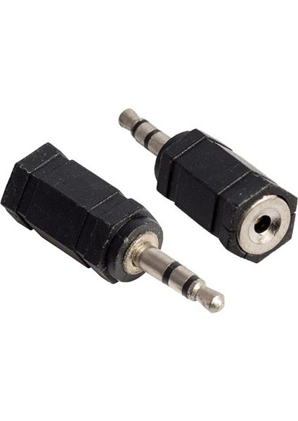 2.5mm Erkek To 3.5mm Dişi Kulaklık Çevirici Jack (11673) 1 Adet