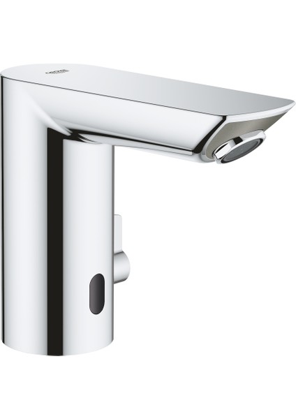 Bau Cosmopolitan E Fotoselli Lavabo Bataryası 1/2", Çift Su Girişli Ayarlanabilir Sıcaklık Sınırlayıcısı ile 36451000