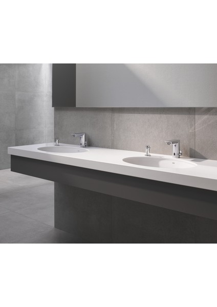 Bau Cosmopolitan E Fotoselli Lavabo Bataryası 1/2", Çift Su Girişli Ayarlanabilir Sıcaklık Sınırlayıcısı ile 36451000 fırsatları