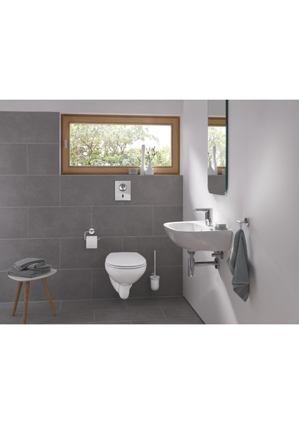 Bau Cosmopolitan E Fotoselli Lavabo Bataryası 1/2", Çift Su Girişli Ayarlanabilir Sıcaklık Sınırlayıcısı ile 36451000 indirimleri