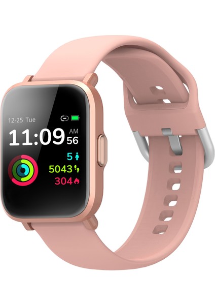 1.3 inç IP68 Suya Dayanıklı Akıllı Saat-Pembe (Yurt Dışından)
