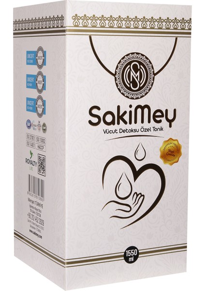 Royalty Life Sakimey Vücut Detoksu Özel Tonik 1500 ml