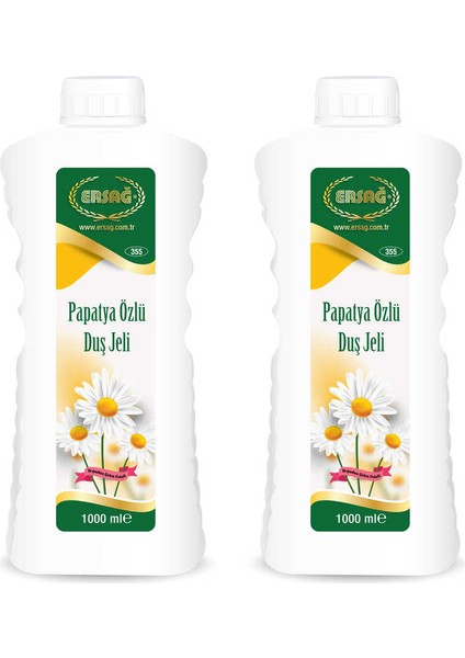 Papatya Özlü Duş Jeli 1000 Ml. * 2 Adet