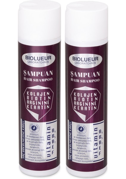 Saç Şampuan 250 ml x 2
