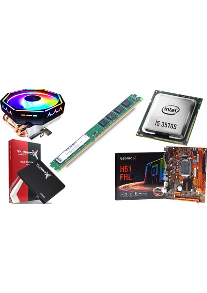 ATX-P500 Peak 550W 80+ Bronze Power Supply 12CM Fanlı Atx Güç Kaynağı