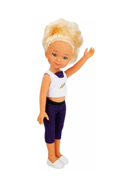 Mina Bebek 35 Cm. - Mor Taytlı - S02030031