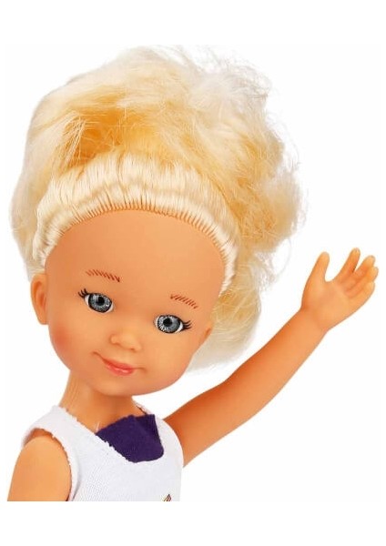Mina Bebek 35 Cm. - Mor Taytlı - S02030031