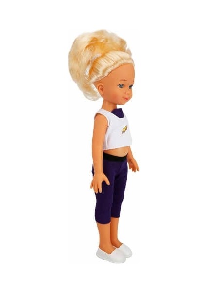 Mina Bebek 35 Cm. - Mor Taytlı - S02030031