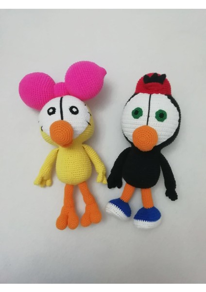 Limon ile Zeytin Amigurumi Organik Oyuncak