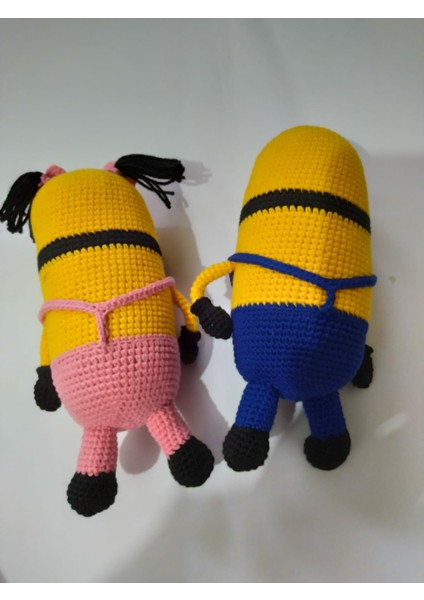Aşık Minyonlar Amigurumi Organik Oyuncak modelleri