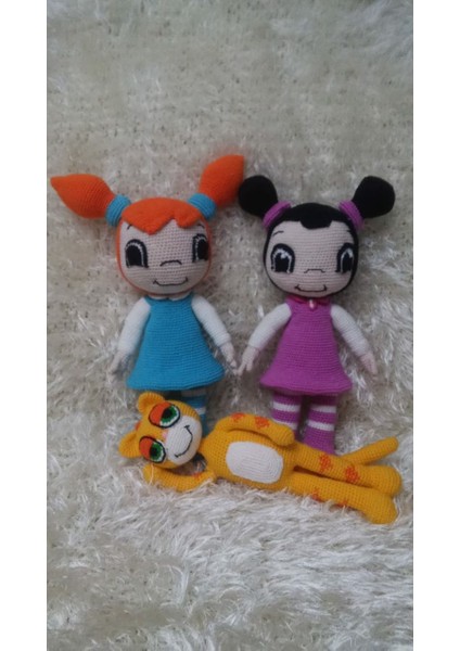 Mine Müge ve Mıncır Takımı Amigurumi Organik Oyuncak fiyatları