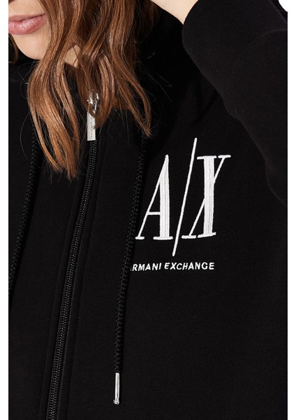 % 100 Pamuklu Regular Fit Kapüşonlu Sweat Bayan Sweat 8NYM22 YJ68Z 1200