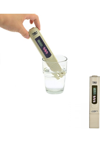 Termometreli Kalite ve Iletkenlik Hassas Ölçümlü Tds