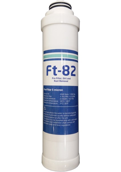 Waterlife Su Arıtma Cihazı Tak Çevir Tortu Filtre 5 Mikron