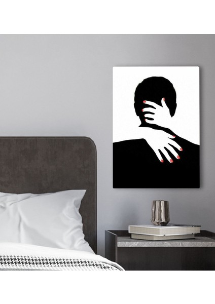 Gift Yatak Odası Konseptli Kanvas Tablo 30X50CM-4