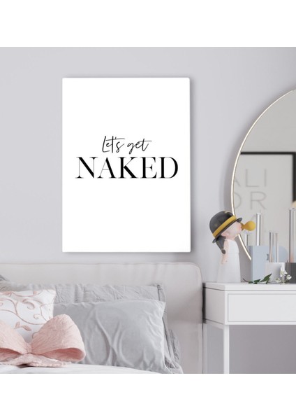 Gift Yatak Odası Konseptli Kanvas Tablo 50X70CM-84