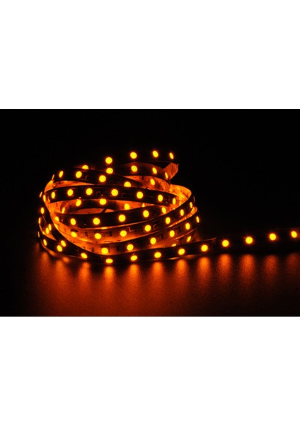 Amber LED 4040 Yeni Nesil Şerit LED 20 Metre Amber + 20 Amper 240 Watt LED Trafo