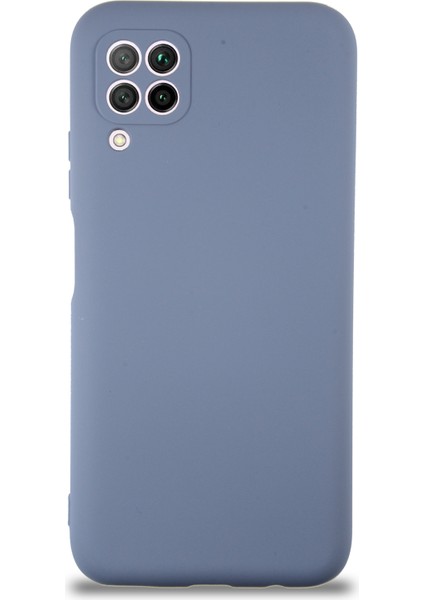 Huawei P40 Lite Kapak Içi Kadife Kamera Korumalı Lansman Silikon Kılıf - Petrol Mavisi