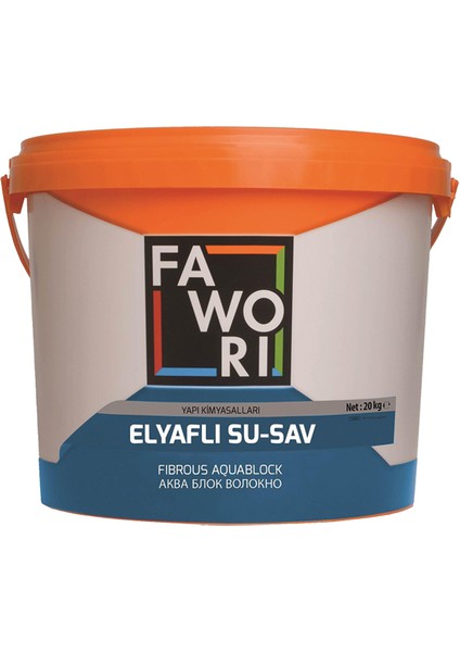 Elyaflı Susav Su Yalıtım Malzemesi 20 kg
