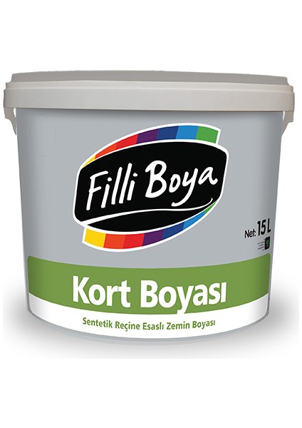 Tenis Kort Boyası 15 Lt
