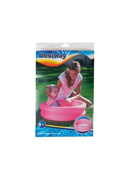Yuvarlak Bebek Havuzu - Pembe modelleri