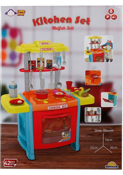 Sesli ve Işıklı Ayaklı Mutfak Seti fiyatları