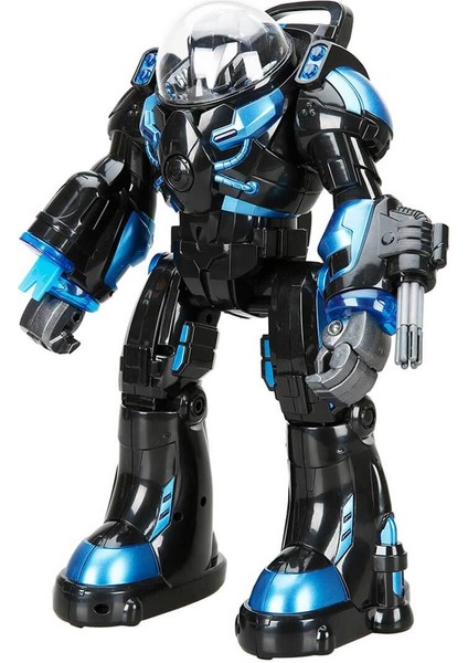 Robot Spaceman Uzaktan Kumandalı Sesli ve Işıklı - Siyah