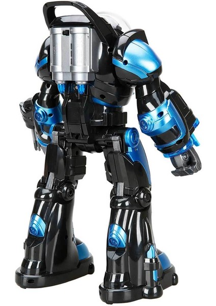 Robot Spaceman Uzaktan Kumandalı Sesli ve Işıklı - Siyah