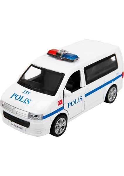 1:32 Sesli ve Işıklı Şehir Kurtarma Araçları 13 Cm. - Polis