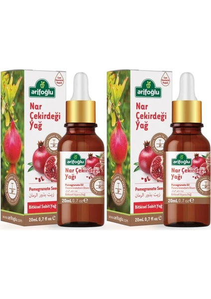 Nar Çekirdeği Yağı 20 ml 2 'li Set