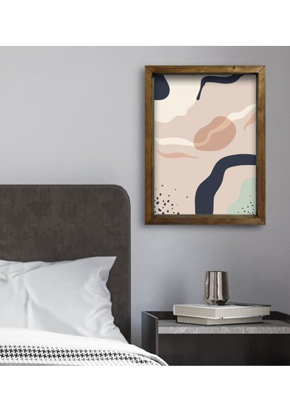 Gift Yatak Odası Konseptli Doğal Masif Ahşap Çerçeveli Tablo-47 fiyatları