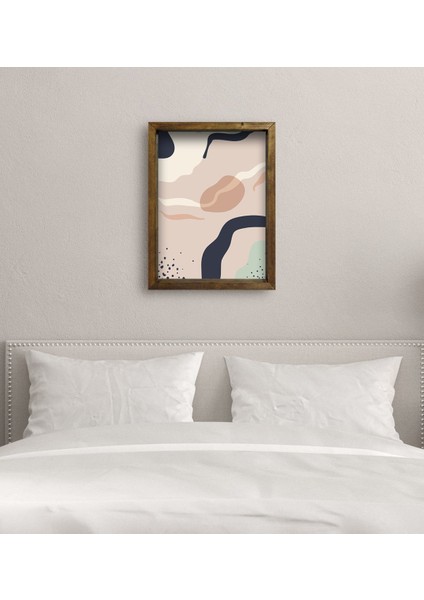 Gift Yatak Odası Konseptli Doğal Masif Ahşap Çerçeveli Tablo-47 modelleri