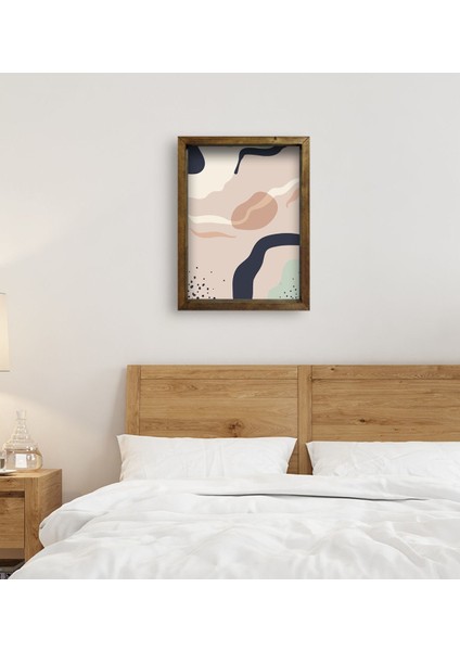 Gift Yatak Odası Konseptli Doğal Masif Ahşap Çerçeveli Tablo-47 fırsatları