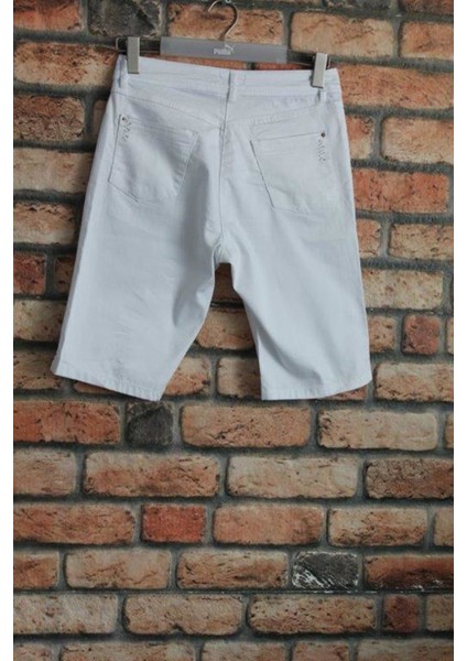 163 1405083 5 Cep Bel İçi Çiçekli Paça Yırtmaçlı