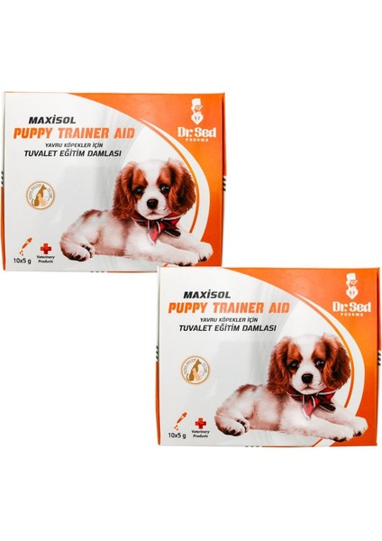 Köpek Tuvalet Eğitim Damlası 10X5G Dr. Sed Maxisol