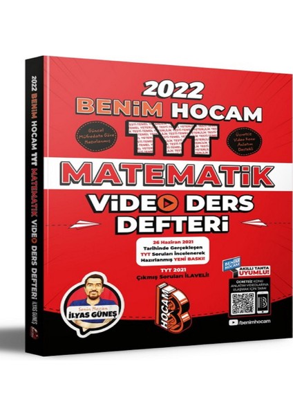 2022 TYT Matematik Video Ders Defteri + Metin TYT Matematik Soru Kitabı