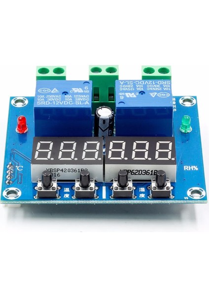 XH-M452 12V Sıcaklık Nem Kontrollü Dijital Termostat Kuluçka Pet