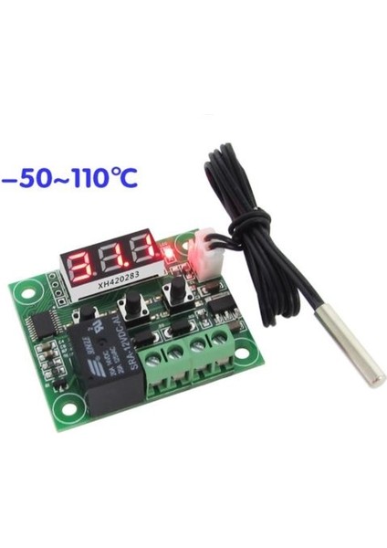 Sıcaklık Kontrollü Termostat - W1209-BUZDOLABI-DERIN Dondurucu