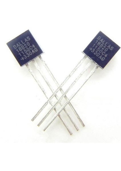 Ds18B20 Sıcaklık Isı Sensörü Dijital Termometre Ic -55C 125C