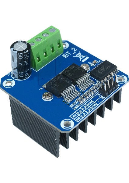 BTS7960B Motor Sürücü Modül-High Power-Dc 27V-20A-ROBOTIK Proje