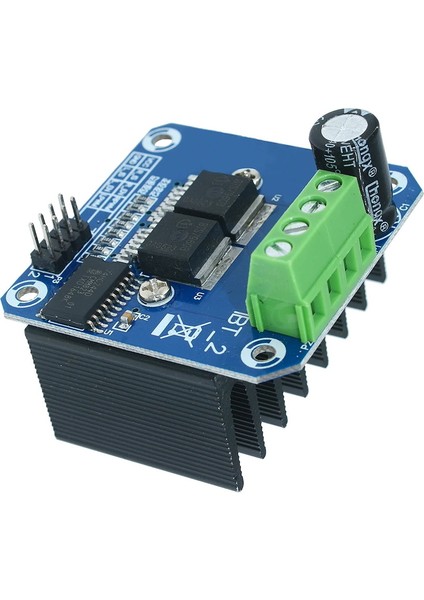 BTS7960B Motor Sürücü Modül-High Power-Dc 27V-20A-ROBOTIK Proje