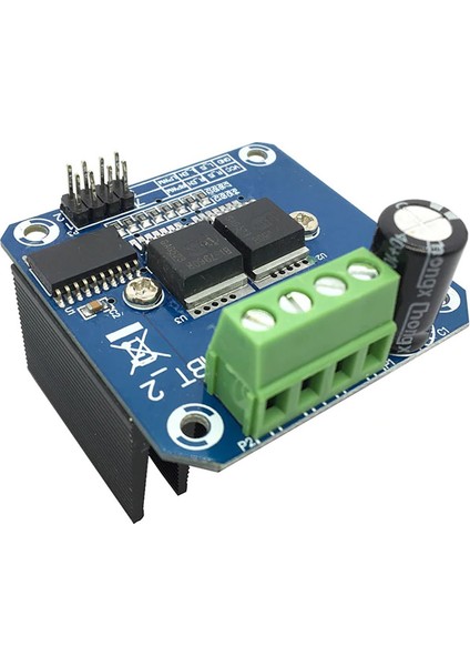 BTS7960B Motor Sürücü Modül-High Power-Dc 27V-20A-ROBOTIK Proje
