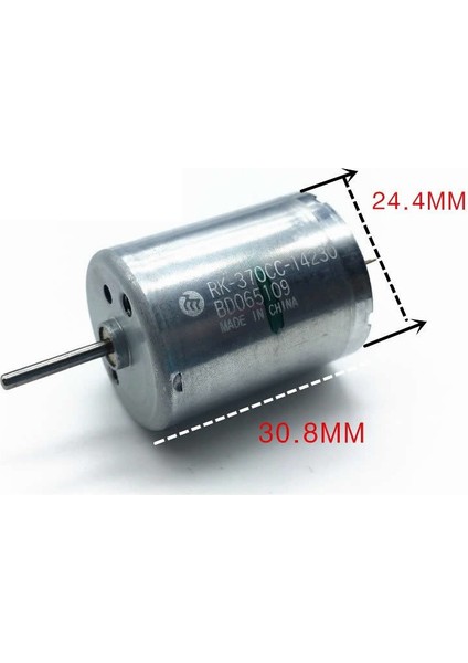 6-30V Dc Motor Rk-370Cc-14230 Mabuchi 20700Rpm 30V, 8500Rpm 12V Karbon Fırça Yüksek Tork Düşük Ses