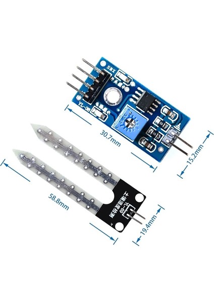 Toprak Nem Sensörü Arduino Higrometre Soil Moisture Sensor