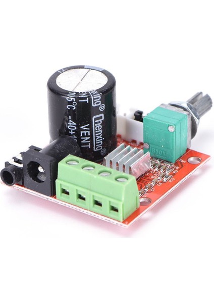 PAM8610 2x 10W Stereo Amplifikatör Modül DC 6-15V Class D Amfi Devresi Ses Kontrol Potu