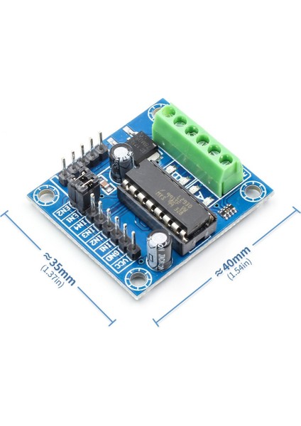 Mini L293D Motor Modül-4 Adet Dc Motor Sürücü - Step Motor Sürücü