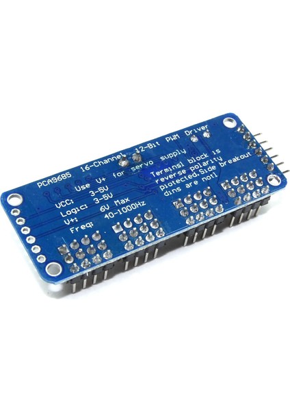 PCA9685 I2C 16 Kanal 12 Bit Pwm Sinyal Oluşturucu Kart