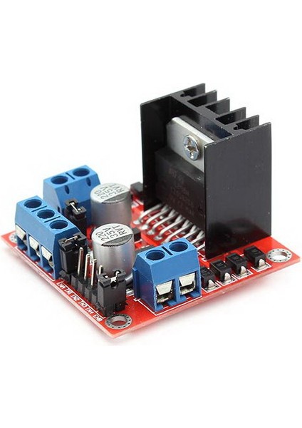L298N Motor Sürücü Modül-Çift Motor-2 Kanal