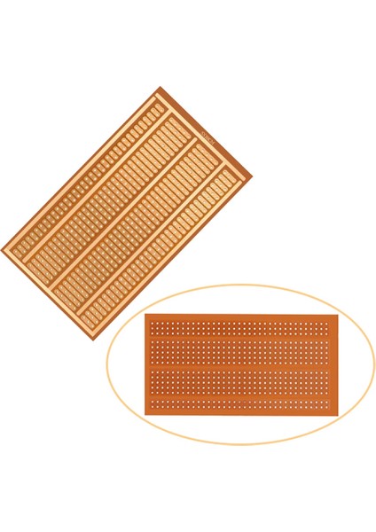 5X10CM Pertinaks Delikli Plaket Tek Yüzlü Pcb Proto Pcb Prototip Elektronik Devre Deney Kartı Pcb