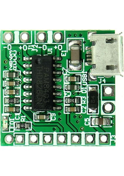 Micro USB Soketli PAM8403 5V 2X3W Stereo Müzik Ses Amfilikatörü fiyatları